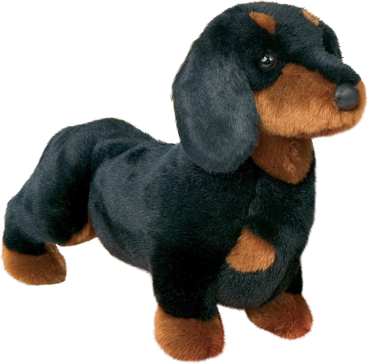 Black and Tan Stuffed Daschund Dog
