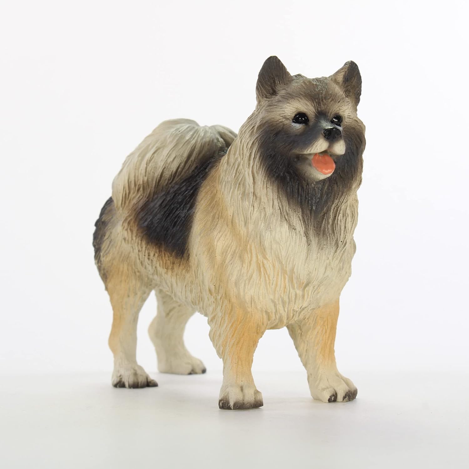 Keeshond Dog Toy Figurine