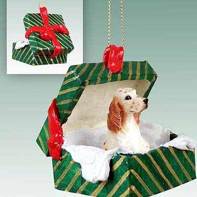 English Setter Dog Ornament