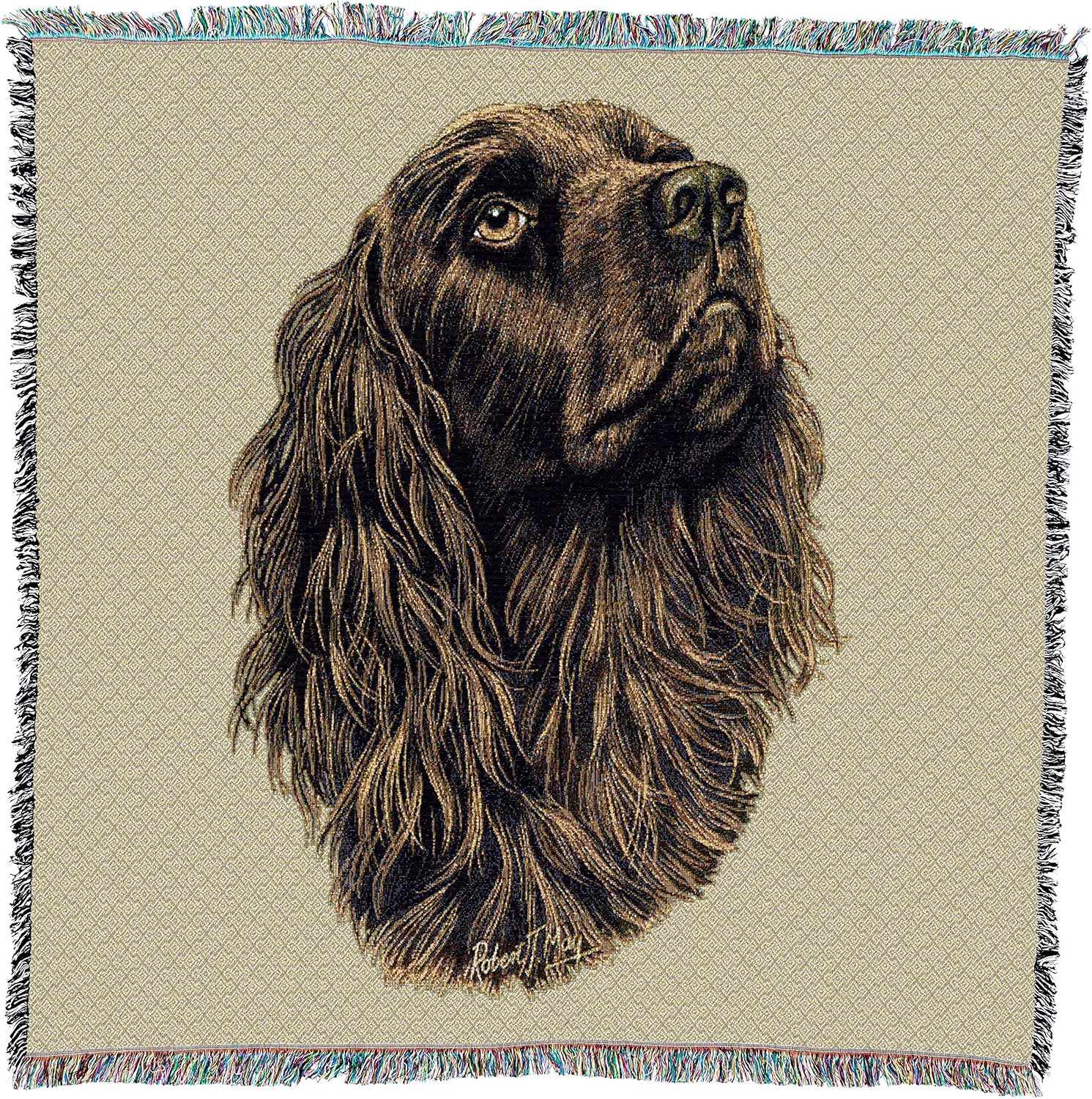 Boykin Spaniel Dog Woven Blanket