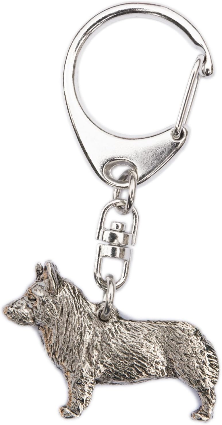 Sweddish Vallhund Dog Keychain
