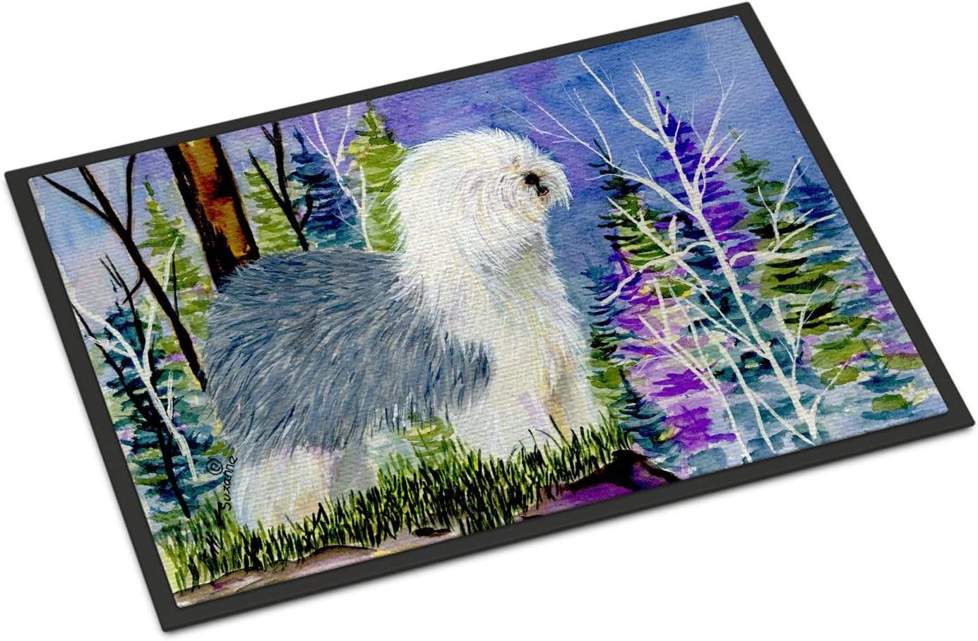 Old English Sheepdog Door Mat