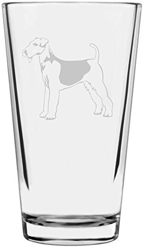 Airedale Terrier Dog Pint Glass