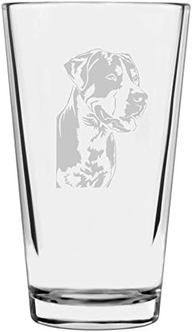 Greater Swiss Mountain Dog Pint Glass