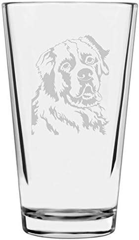 Saint Bernard Dog Pint Glass
