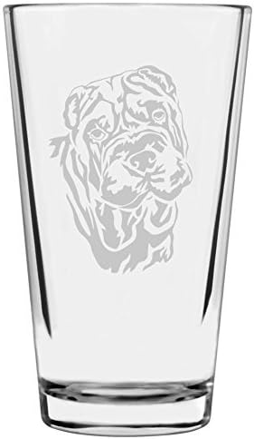 Shar Pei Dog Pint Glass