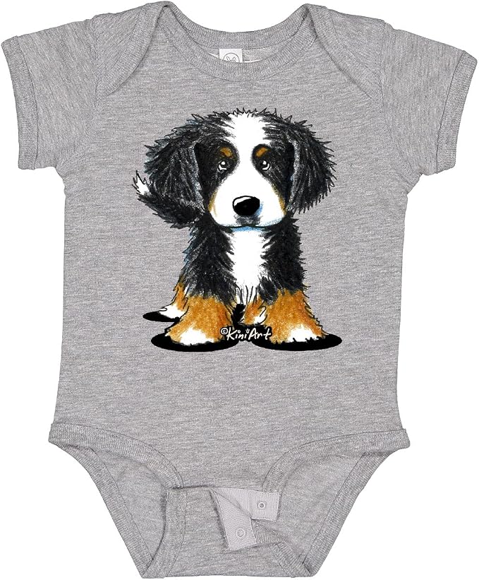 Bernese Mountain Dog Baby Onesie