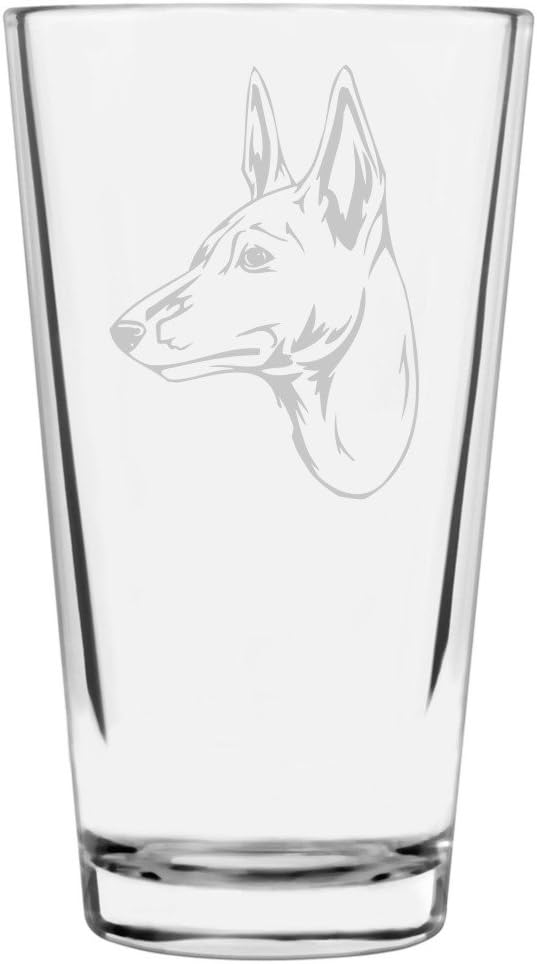 Basenji Pint Glass