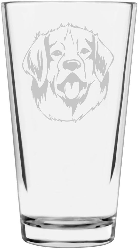 Leonberger Dog Pint Glass