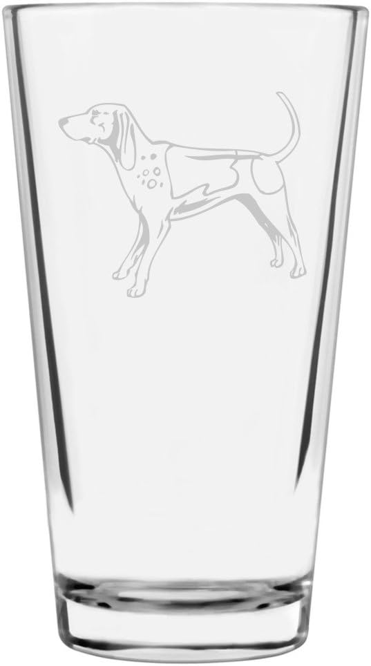 Coonhound Dog Pint Glass