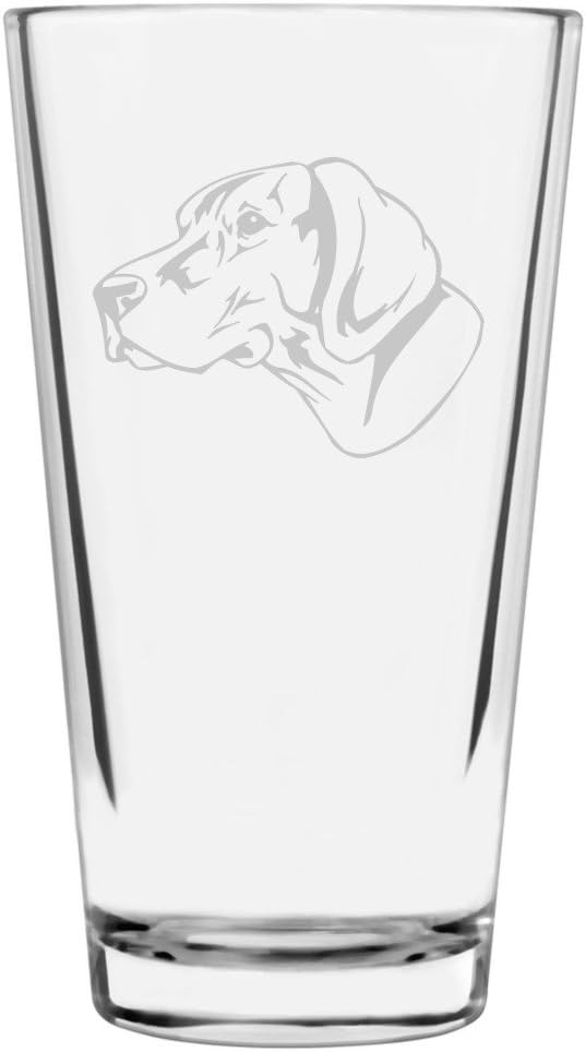 German Pointer Dog Pint Glass