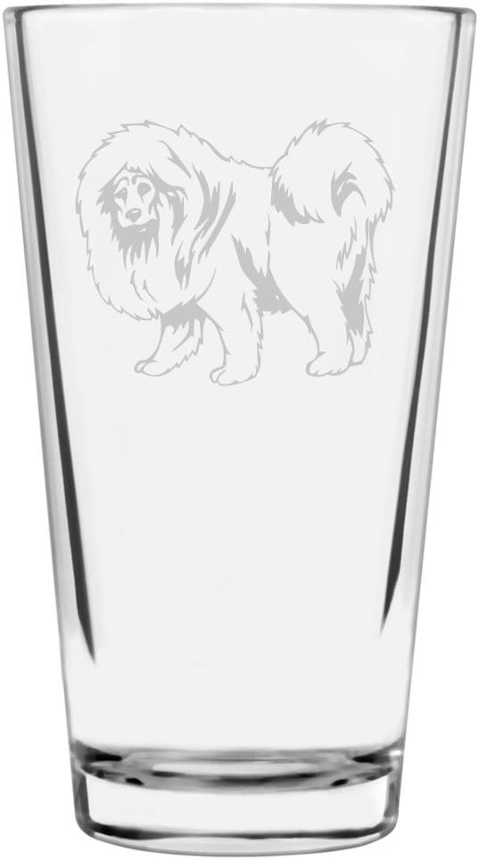 Tibetan Mastiff Dog Pint Glass