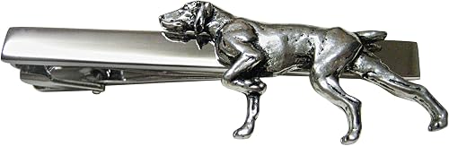 Pointer Dog Tie Clip