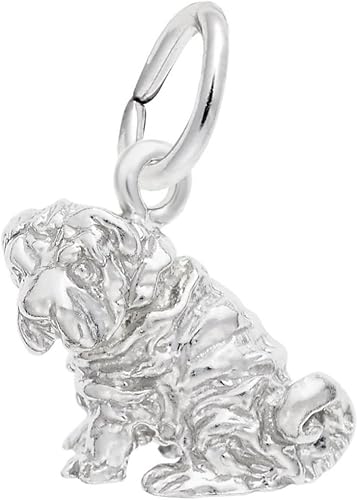 Shar Pei Dog Charm