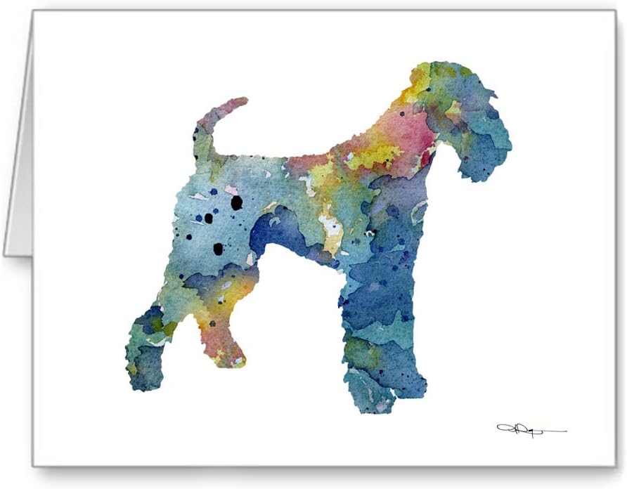 Airedale Terrier Dog Notecards