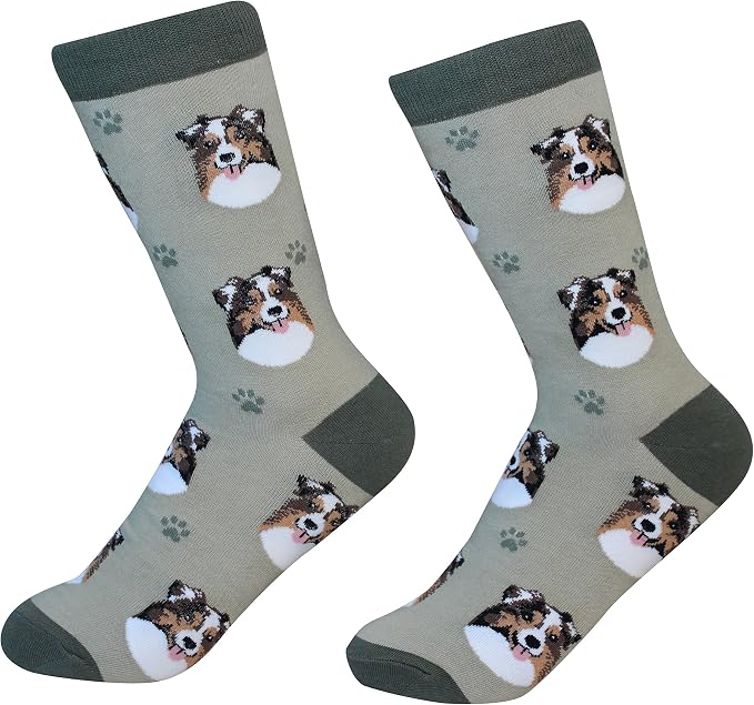 Australian Shepherd Dog Breed Socks