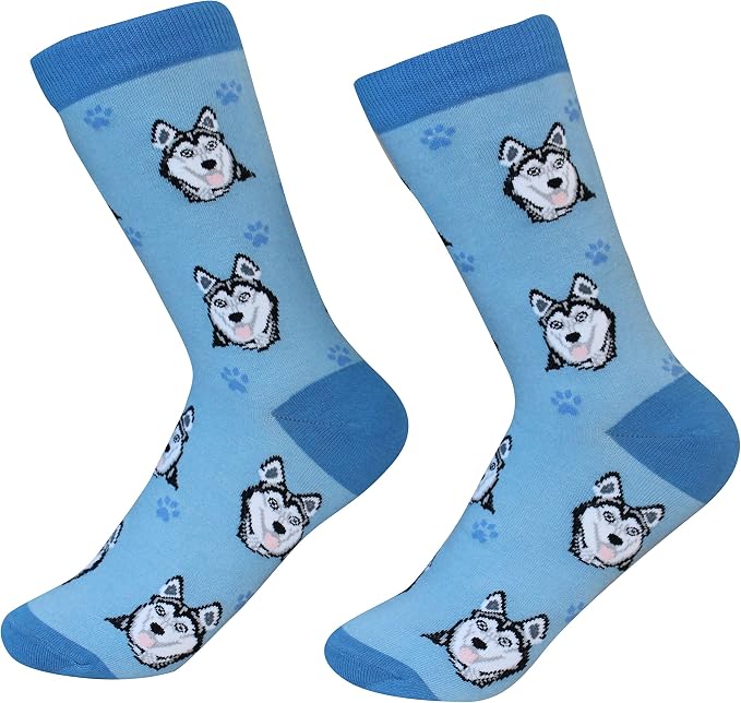 Siberian Husky Socks