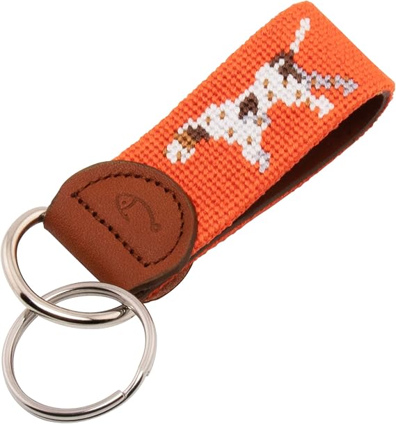 German Short Haired Pointer Leather Handstitched Lanyard