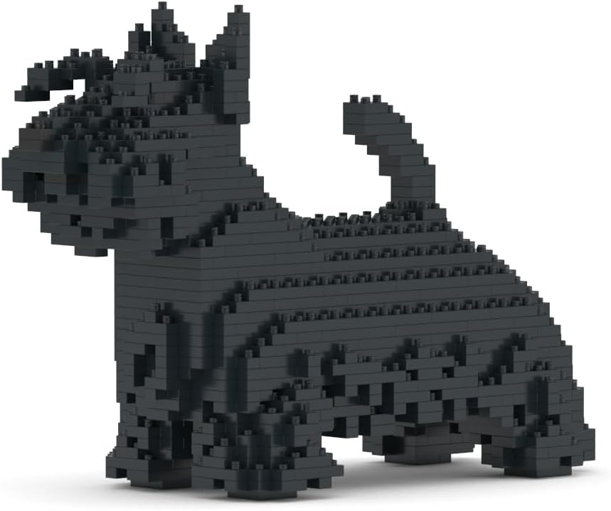 Scottish Terrier Dog Building Blocks