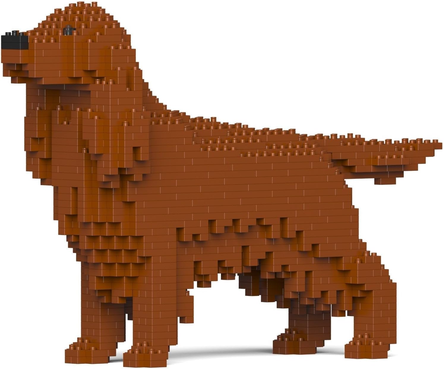 Irish Setter Dog Building Blocks