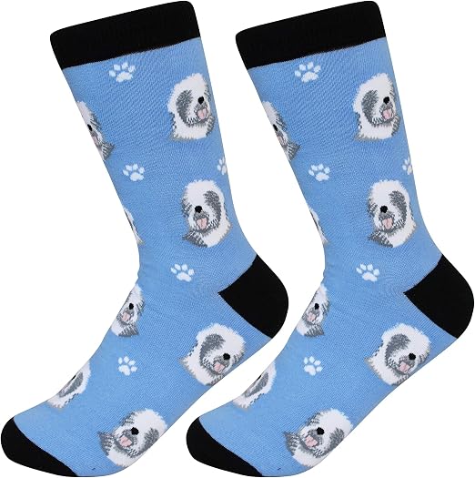 Old English Sheepdog Socks