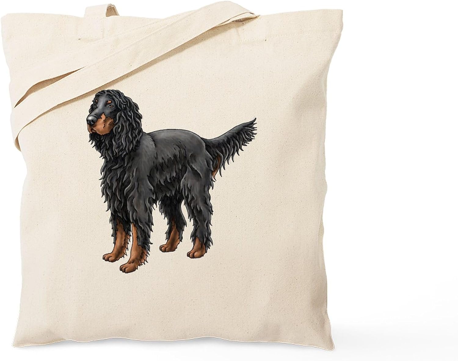 Gordon Setter Dog Canvas Tote Bag
