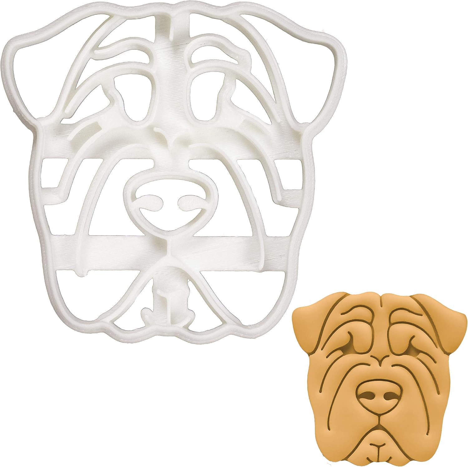 Shar Pei Dog Cookie Cutter