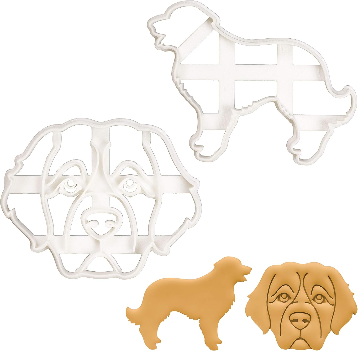 Set of Leonberger Cookie Cutters