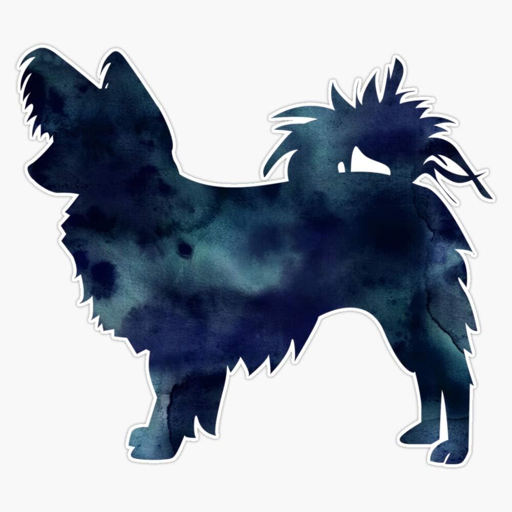 Papillon Vinyl Sticker