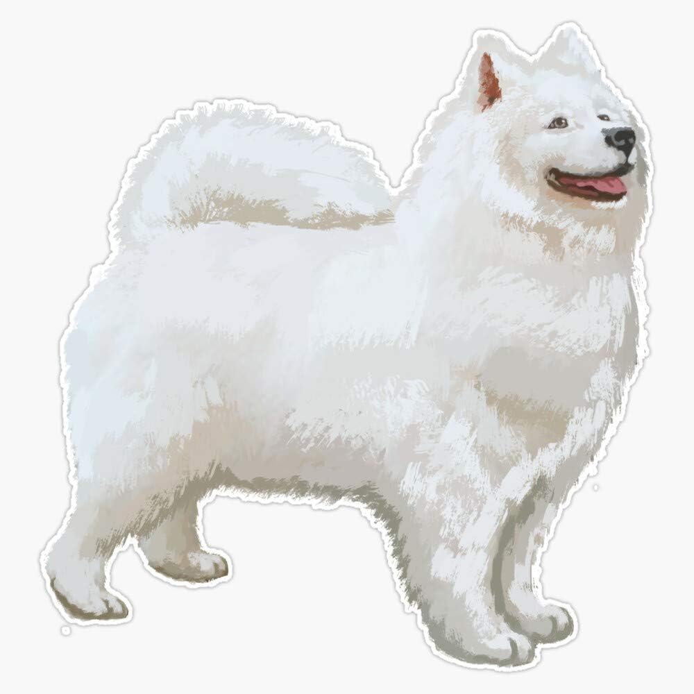 Samoyed Vinyl Decal Sticker