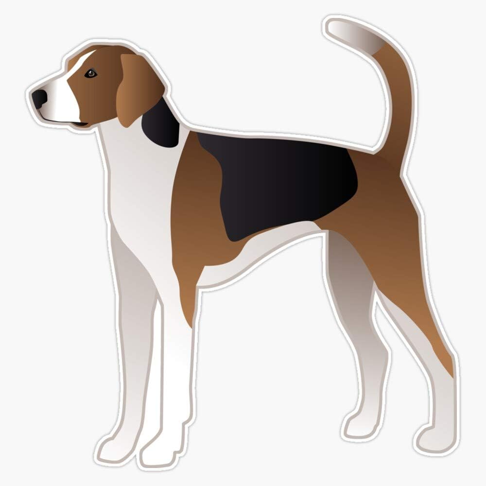 Foxhound Vinyl Decal Sticker