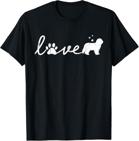 Bearded Collie Dog Kids T-Shirt