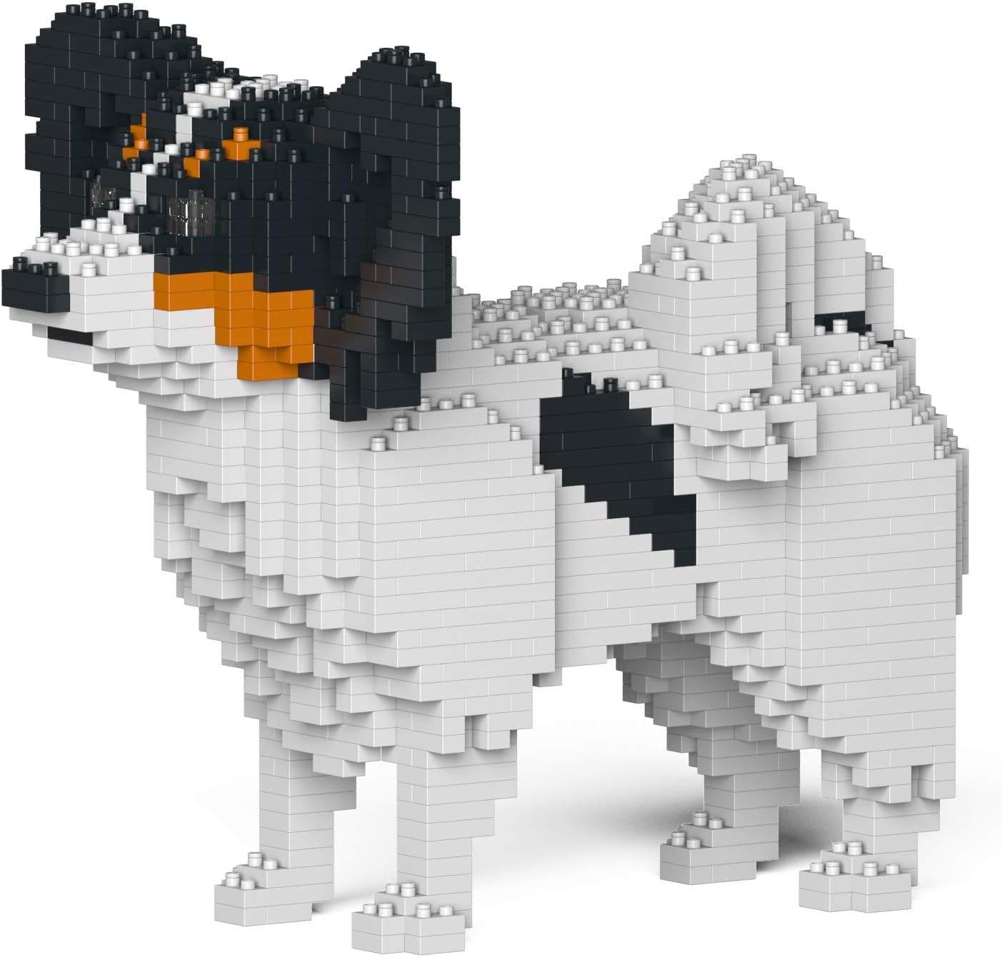 Papillon Dog Building Blocks