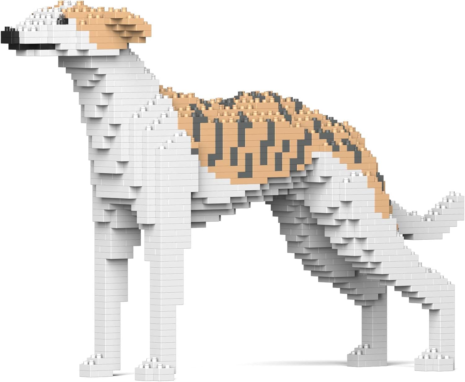 Whippet Dog Building Blocks