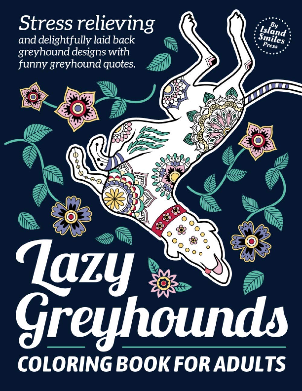 Greyhound Dog Coloring Book