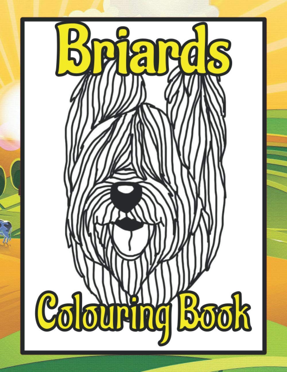 Briard Coloring Book