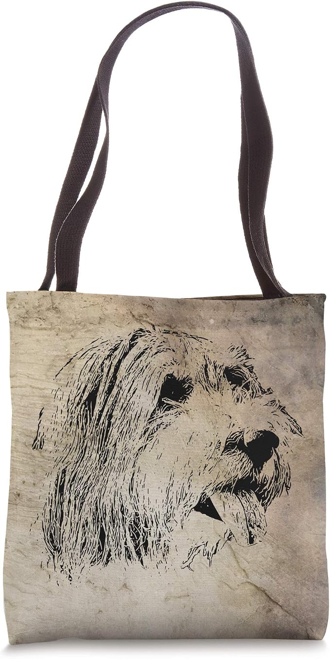 Bearded Collie gift for Beardie Owners Tote Bag