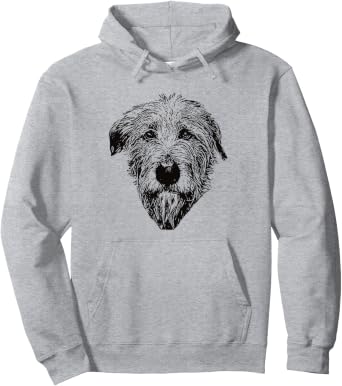 Irish Wolfhound Hoodie Sweatshirt