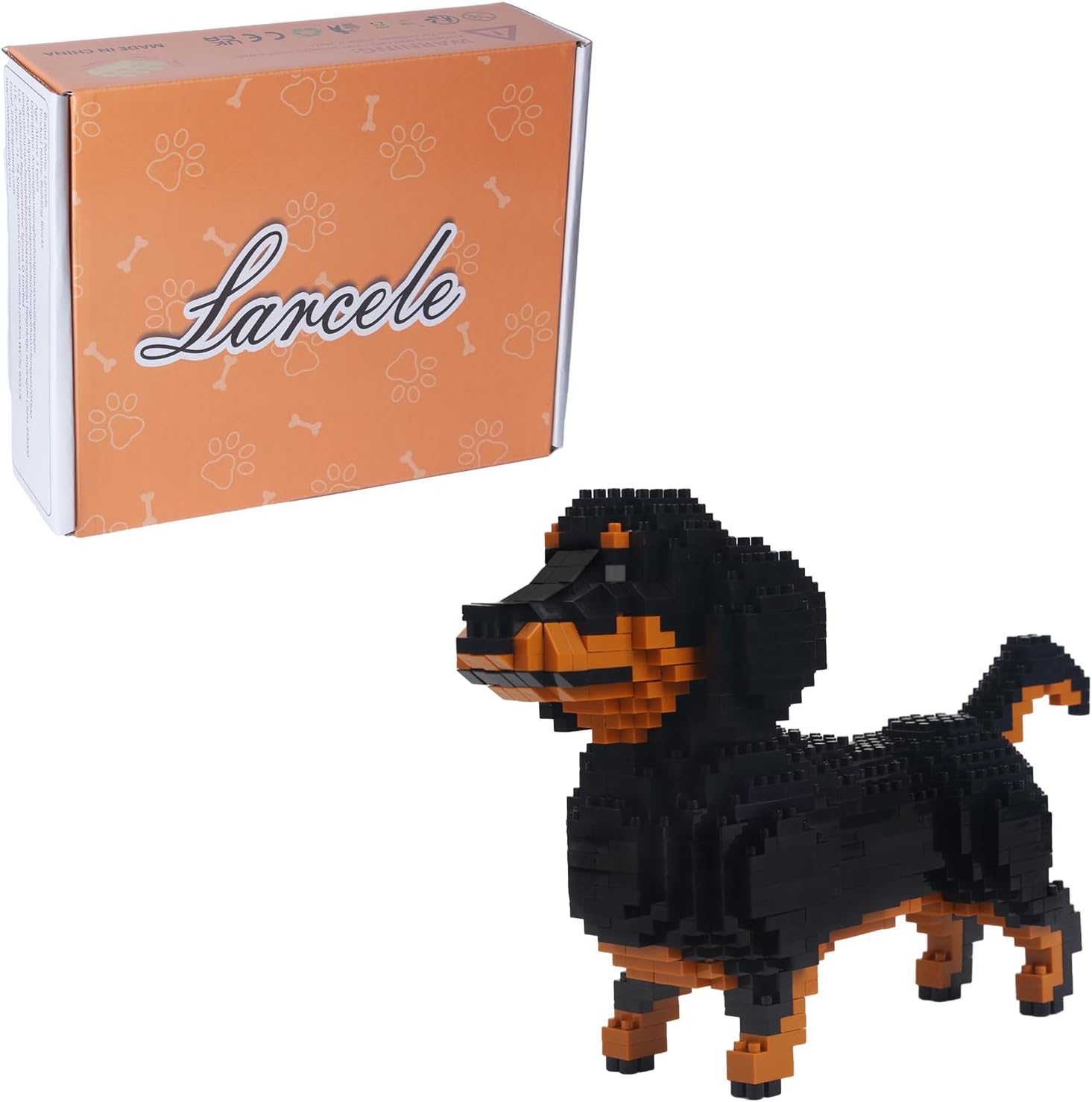Dachshund Dog Building Blocks