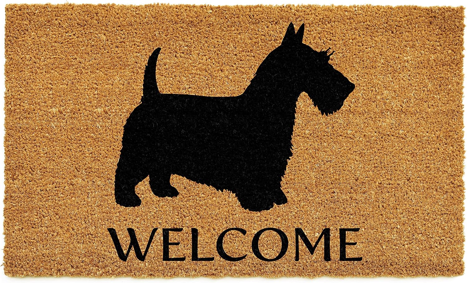 Scottish Terrier Dog Welcome Mat