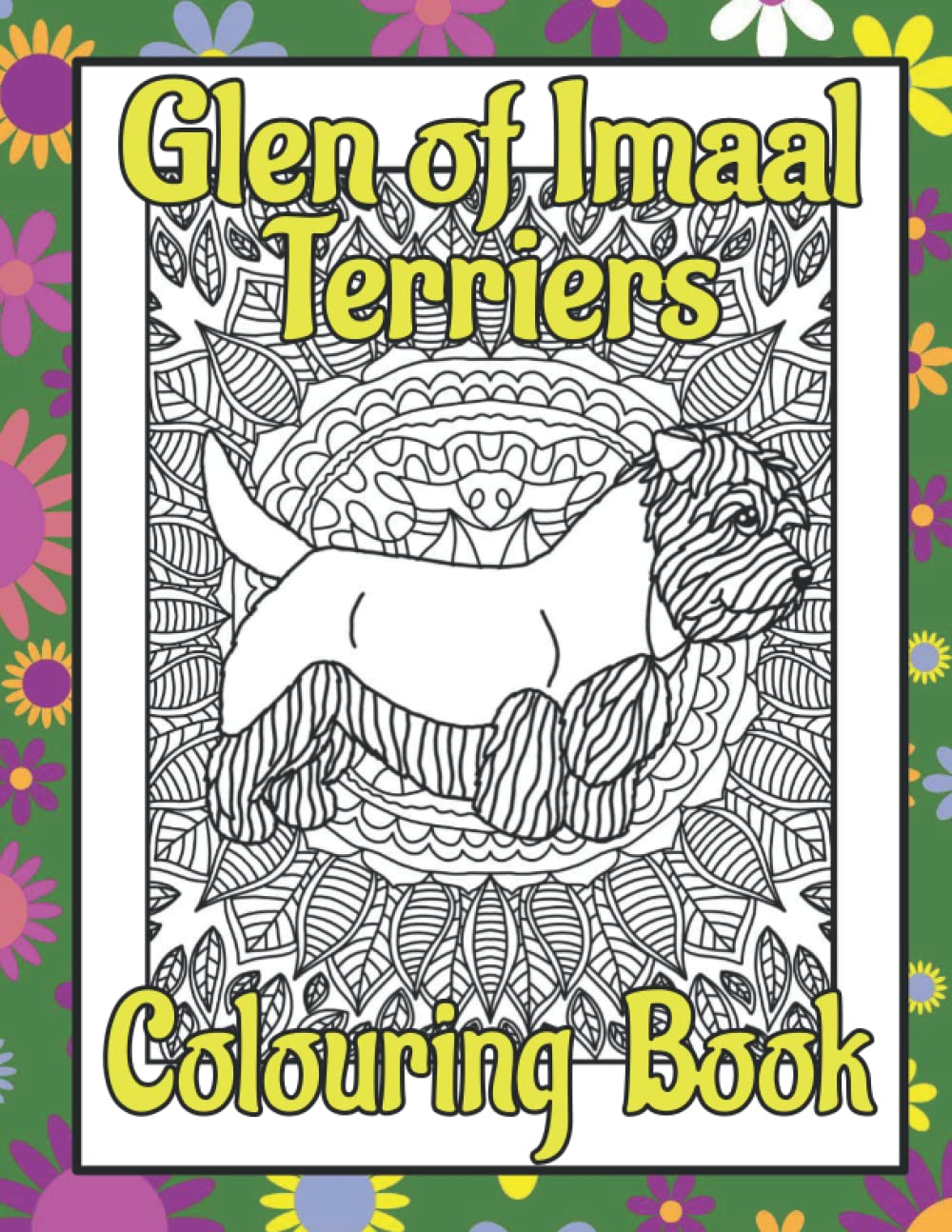 Glen of Imaal Terrier Dog Coloring Book