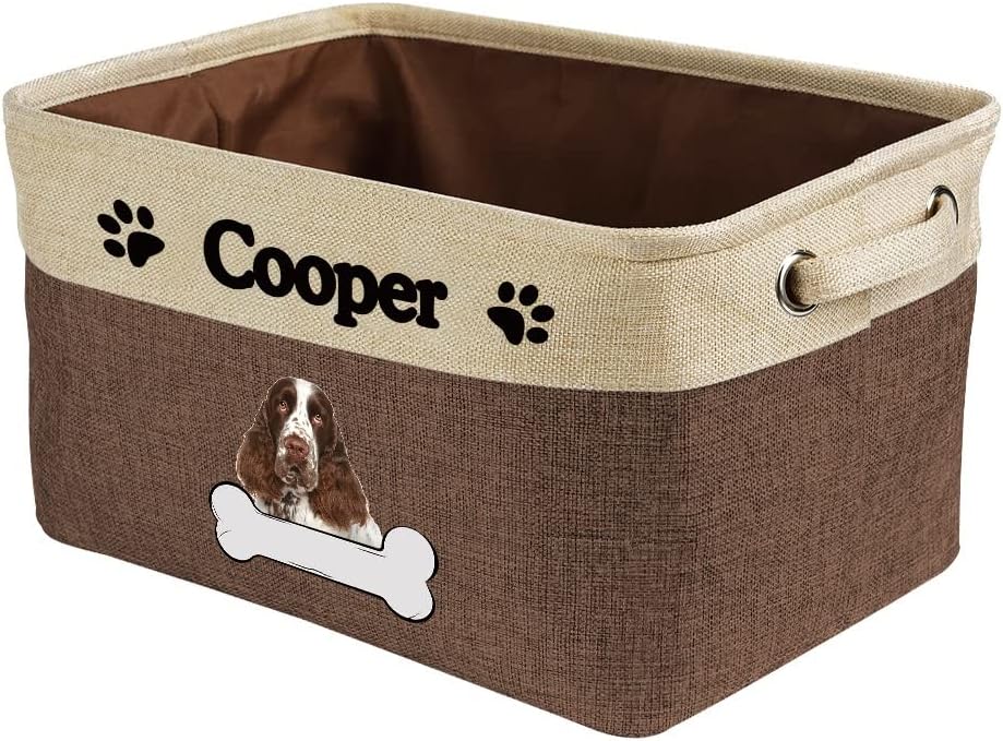 Springer Spaniel Toy Box