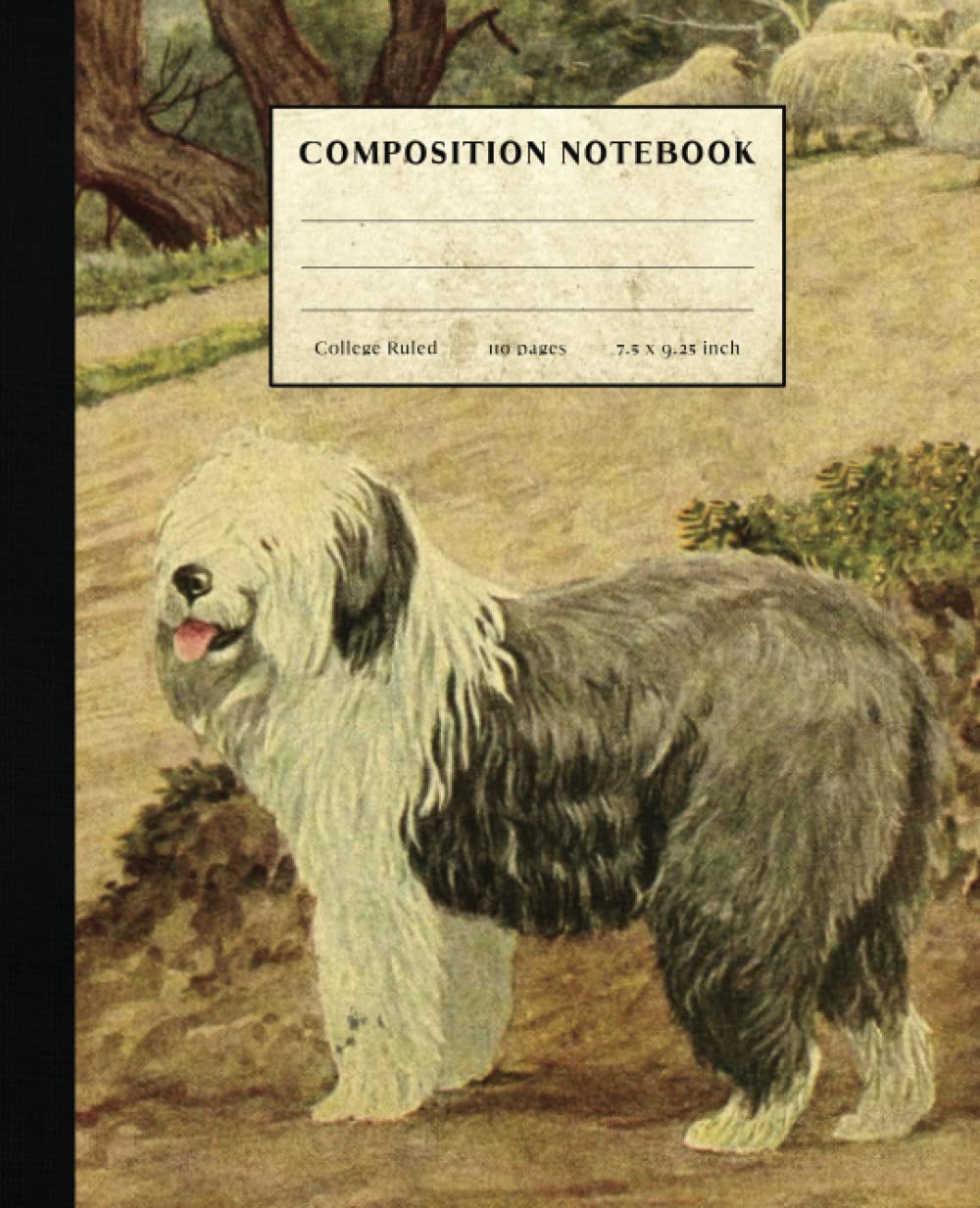 Sheepdog Composition Notebook