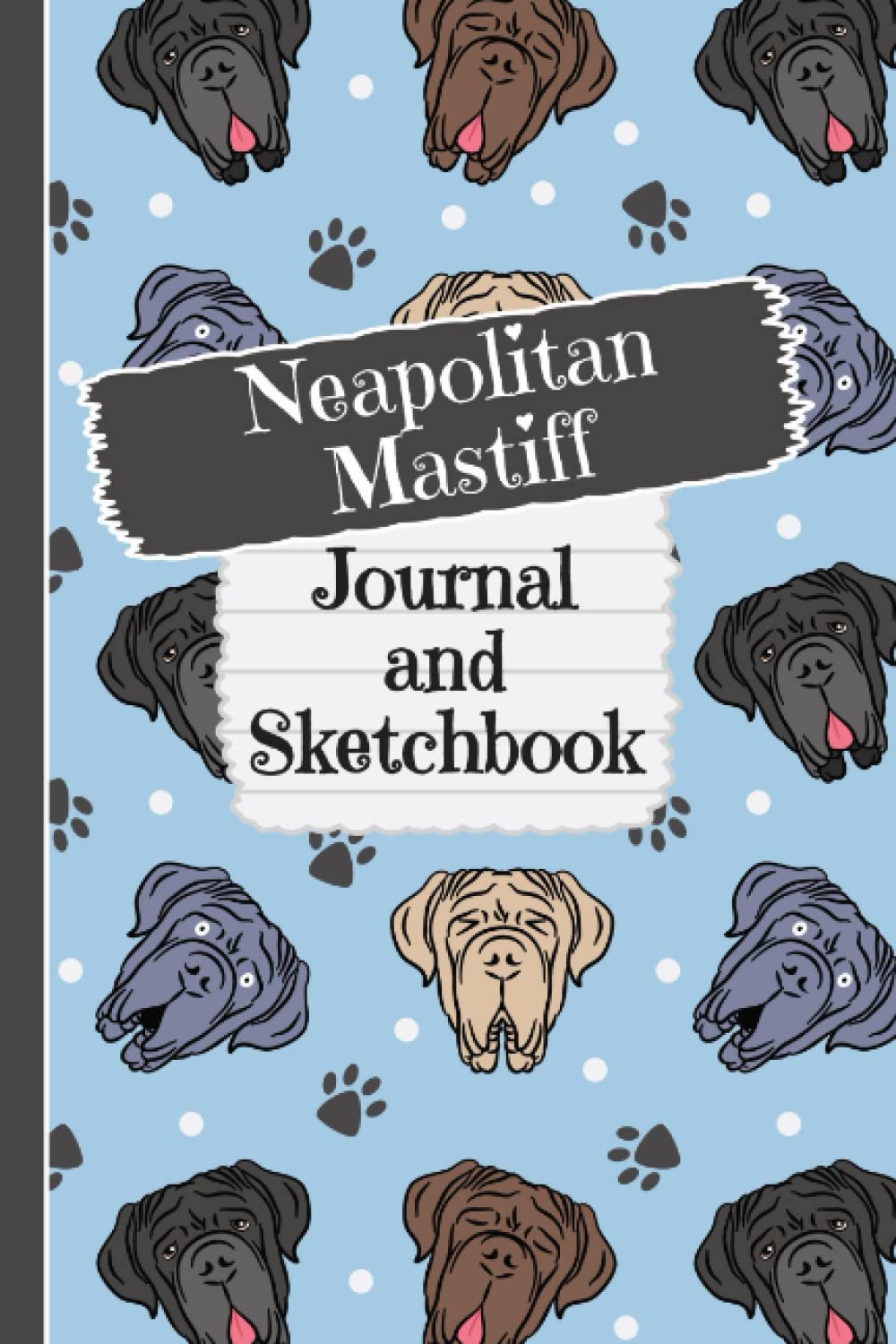 Neopolitan Mastiff Journal and Sketchpad