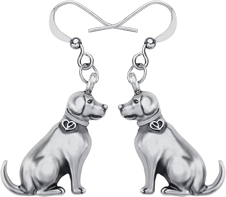 Labrador Retriever Dog Earrings