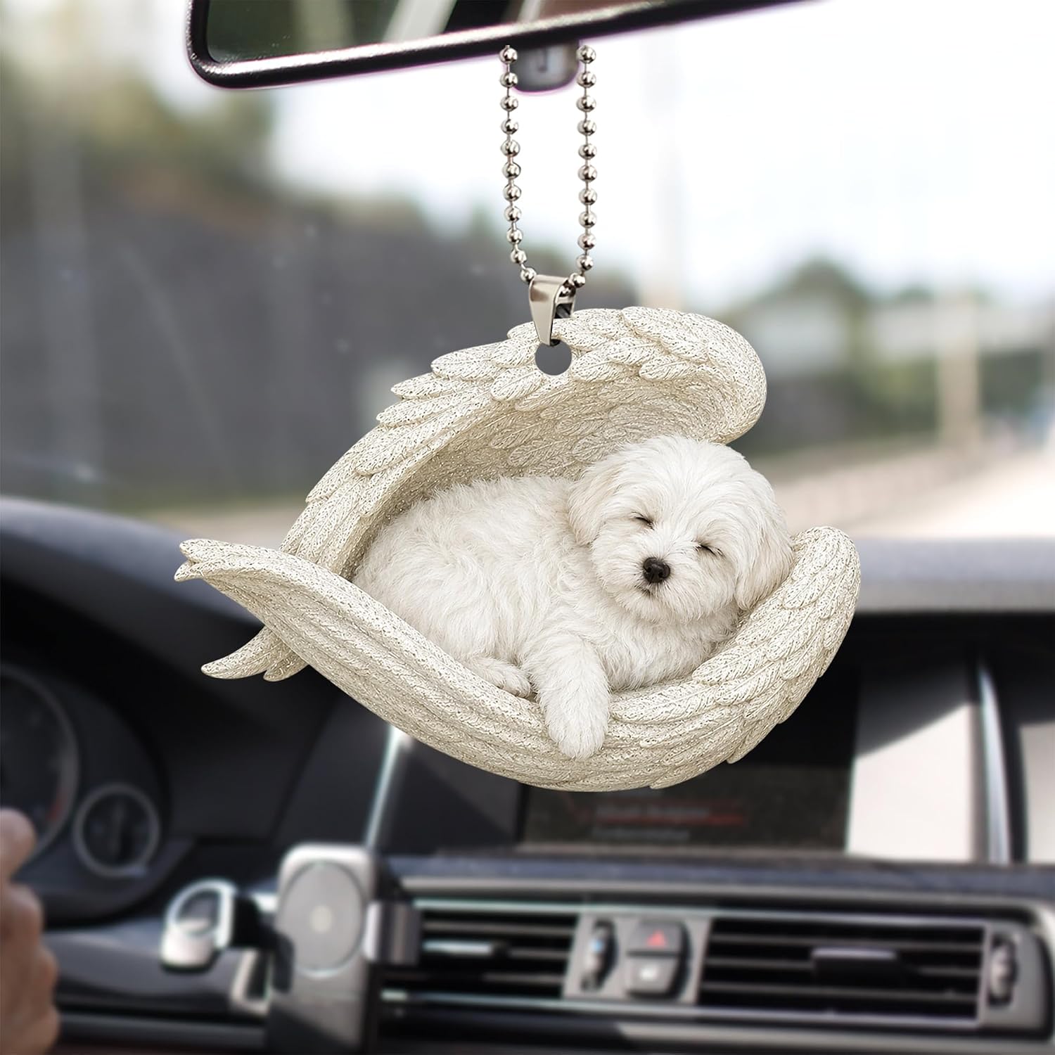 Maltese Wings Ornament