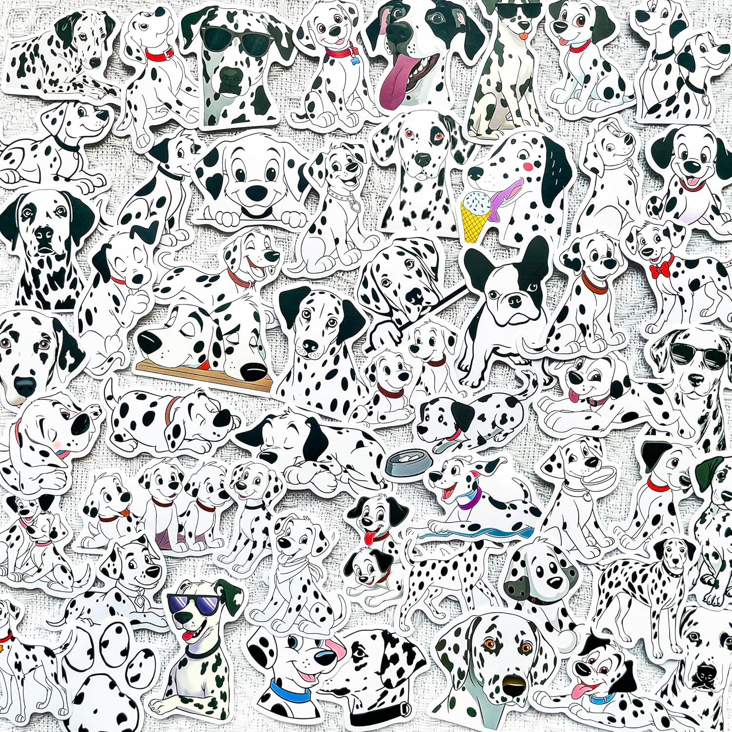 Dalmatian Dog Stickers