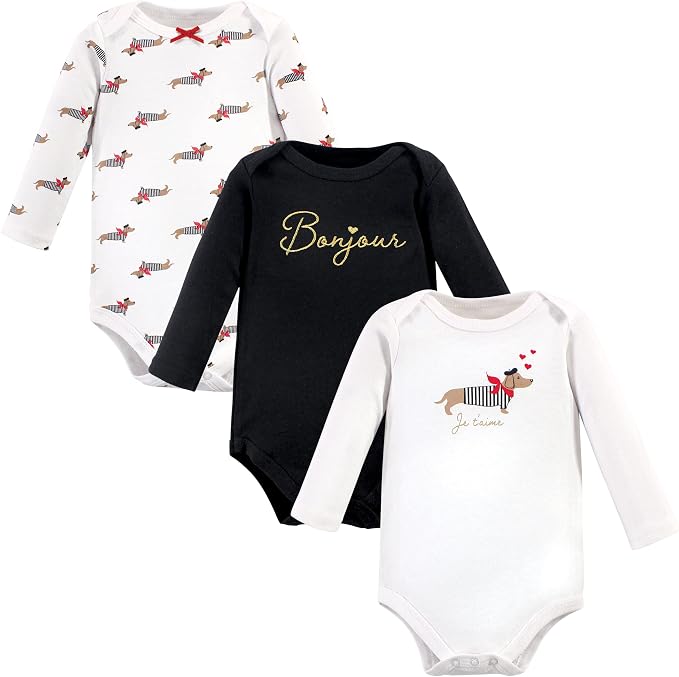 Dachshund Dog Onesies – 3 Pack