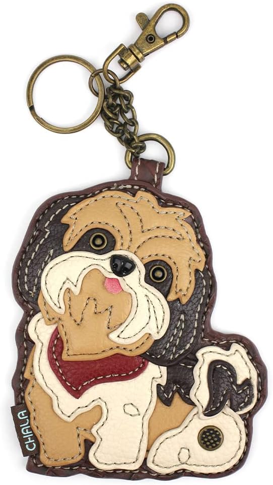 Shih Tzu Dog Keychain or Zipper Pull