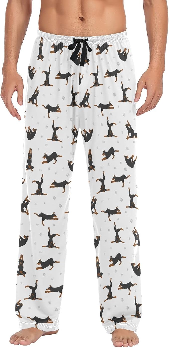 Doberman Dog Pajama Pants